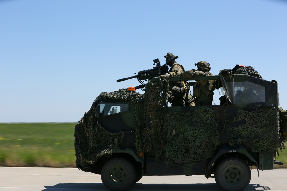 Moving for supplies during Swift Response 21