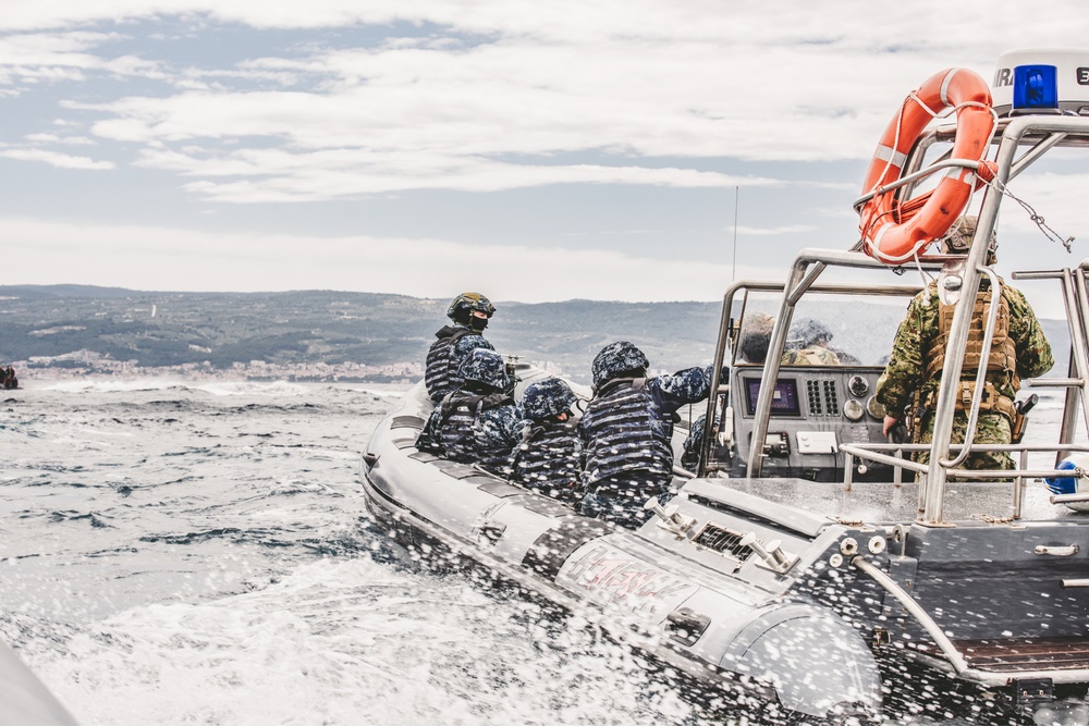 Croatia Hosts Black Swan 21 for SOF Maritime Training