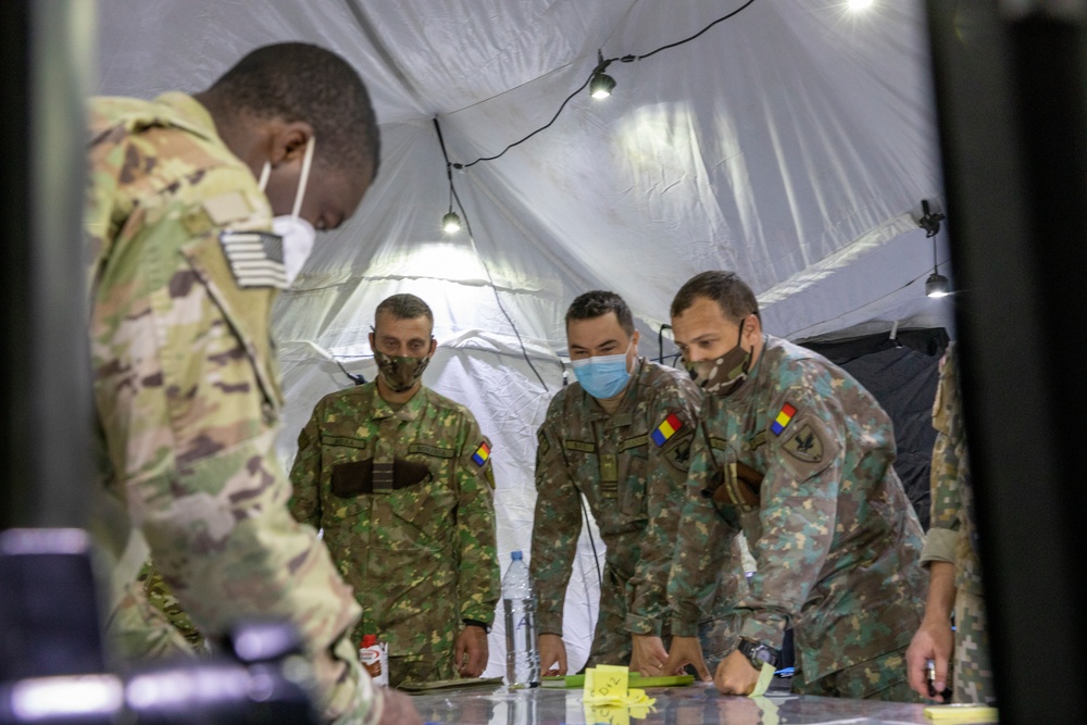 41st FAB Conducts MDMP with NATO Allies During Dynamic Front 21