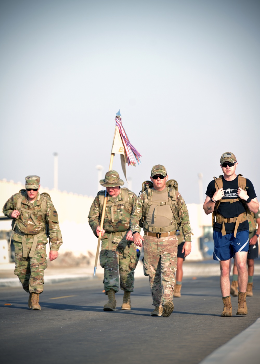 Troops ruck 10K for National Police Week at Al Dhafra