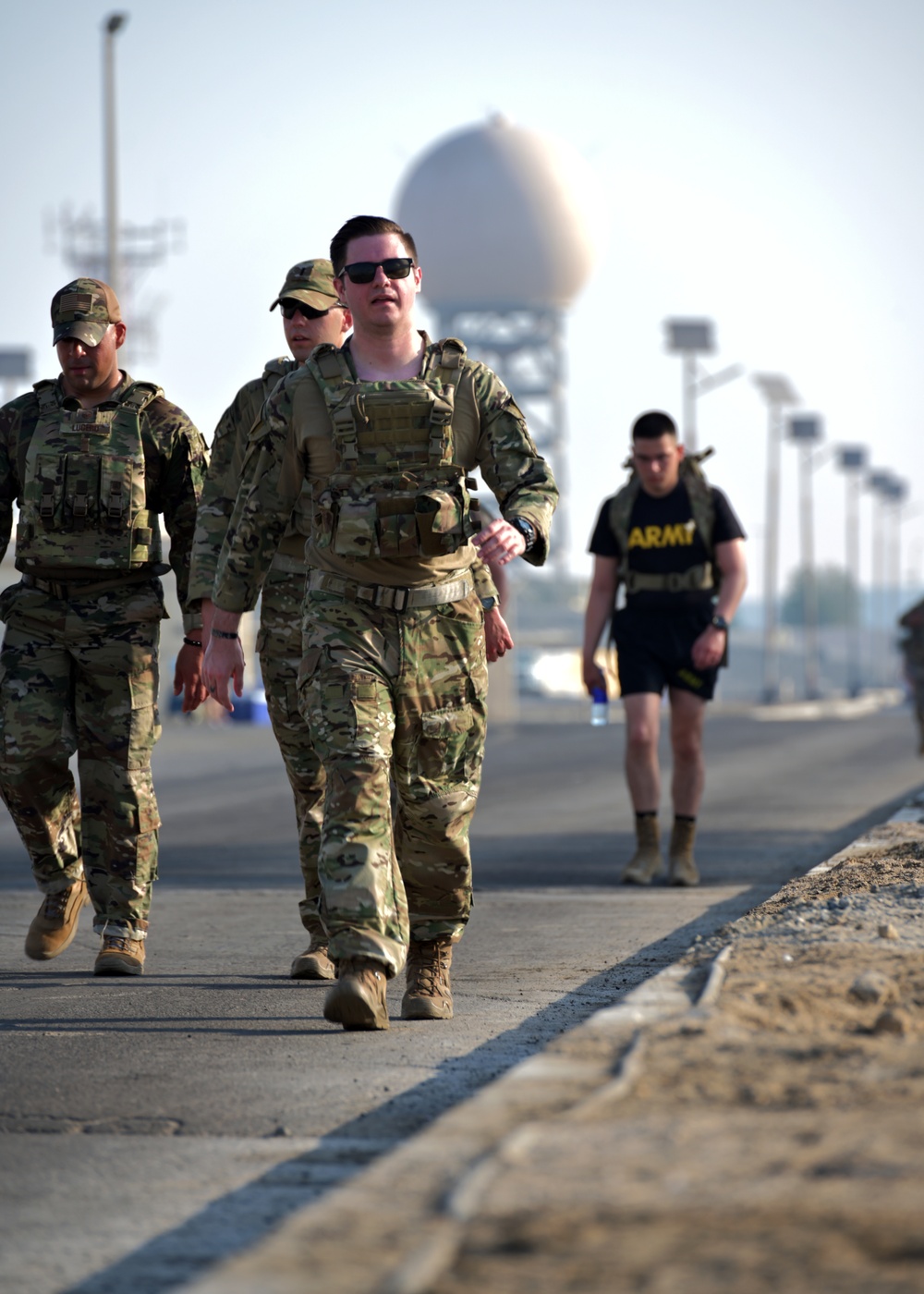 Troops ruck 10K for National Police Week at Al Dhafra