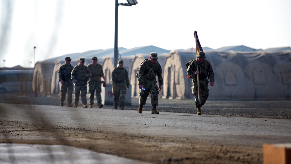 Troops ruck 10K for National Police Week at Al Dhafra