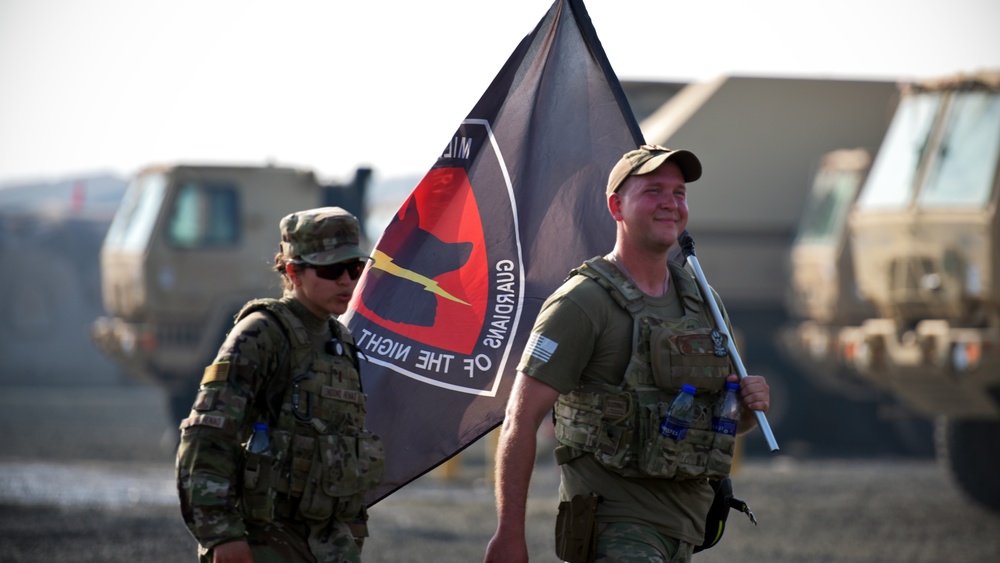 Troops ruck 10K for National Police Week at Al Dhafra