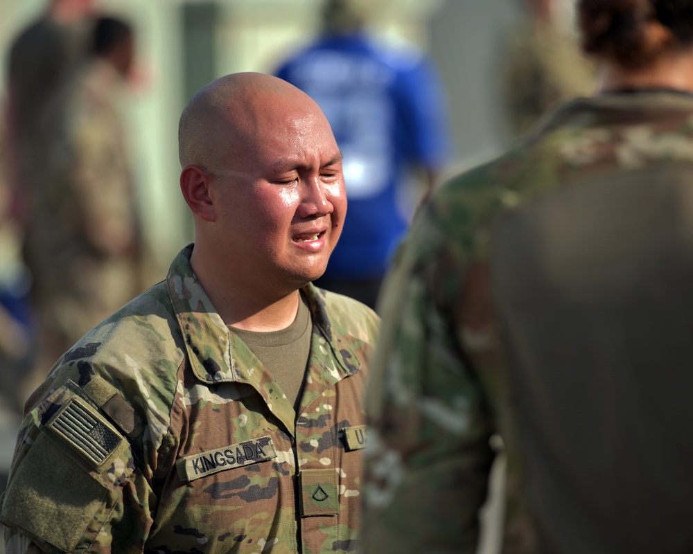 Troops ruck 10K for National Police Week at Al Dhafra