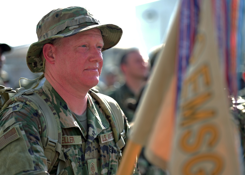 Troops ruck 10K for National Police Week at Al Dhafra