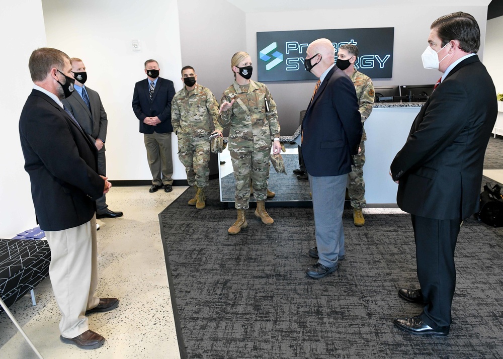 Acting Secretary of the Air Force visits Team Robins