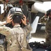 Task Force Phoenix MEDEVAC helicopters fuel up during MEDEVAC mission