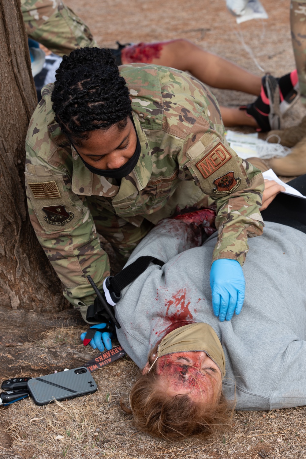 27th Special Operations Medical Group hosts Ready Eagle exercise after tactical pause in 2020