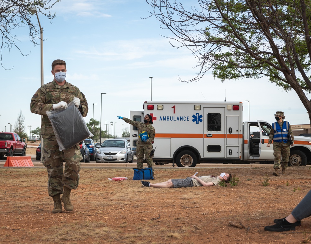 27th Special Operations Medical Group hosts Ready Eagle exercise after tactical pause in 2020