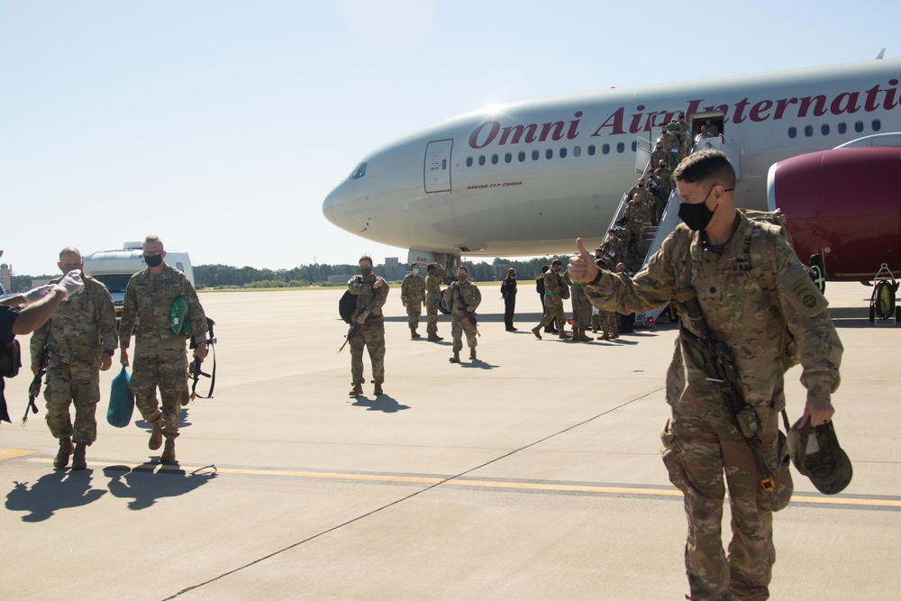 3rd BCT, 82nd Airborne Division Returns From Swift Response 21