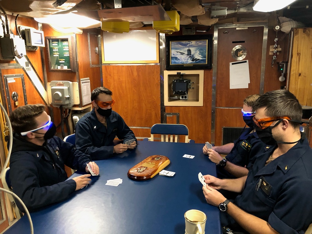 Exploring the Use of Personal Light Treatment Devices to Maintain Circadian Rhythm in Submariners