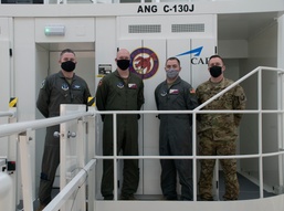 C130-J flight simulator wraps up first training