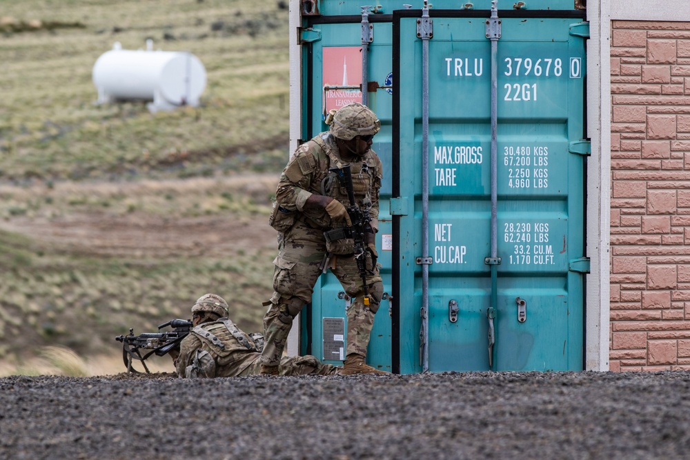 Yakima Training Center movement to contact