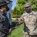 Members of Jackson family meet with U.S. Air Force personnel