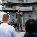 USS Ronald Reagan (CVN 76) All Hands Call