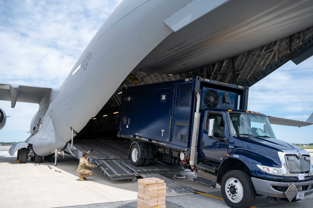 New CBRN testing system flies first airlift mission