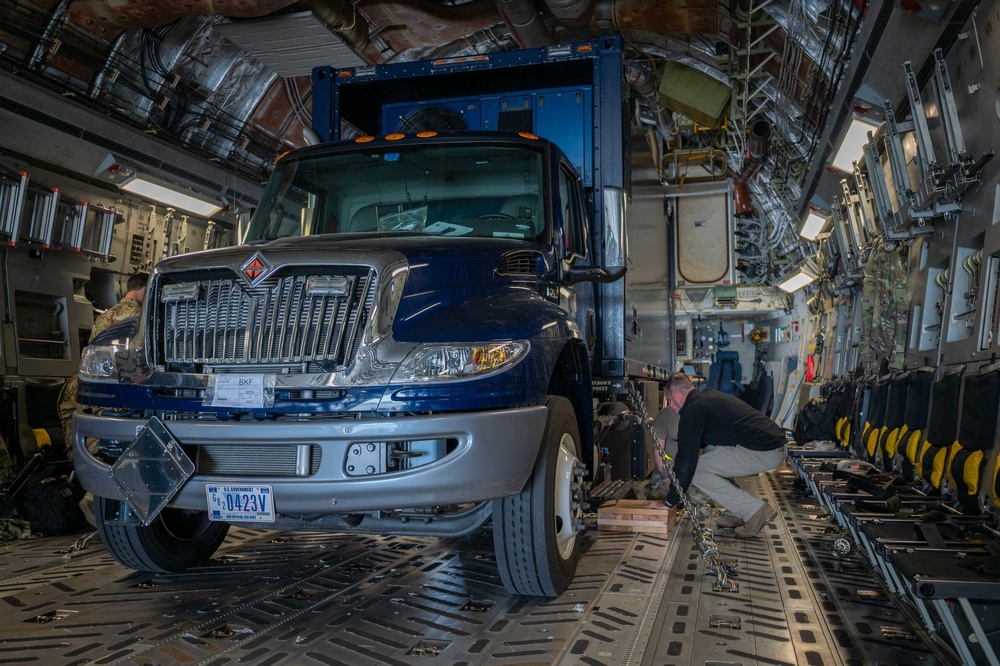 New CBRN testing system flies first airlift mission