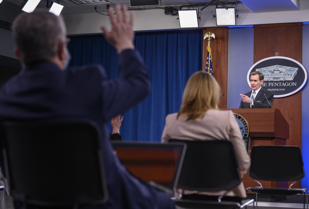 Press Briefing with Press Secretary John F. Kirby