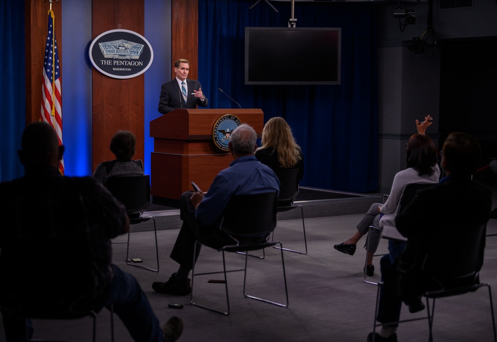 Press Briefing with Press Secretary John F. Kirby