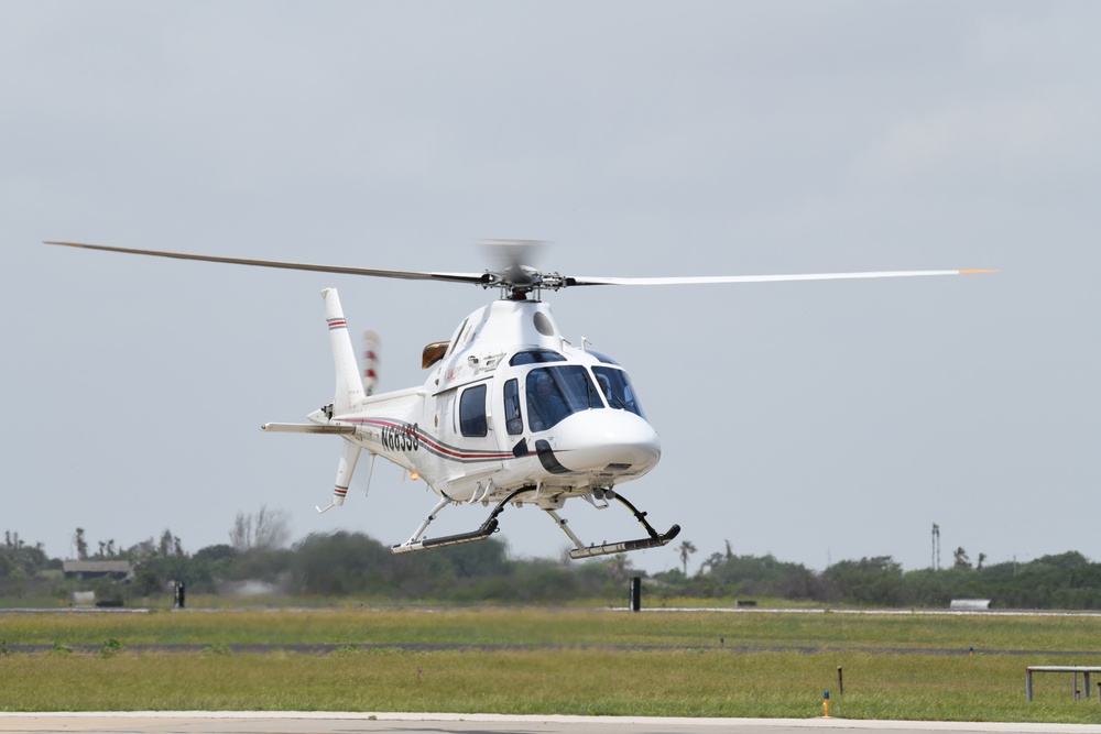 CNATRA receives tour of TH-119 helicopter at NAS Corpus Christi