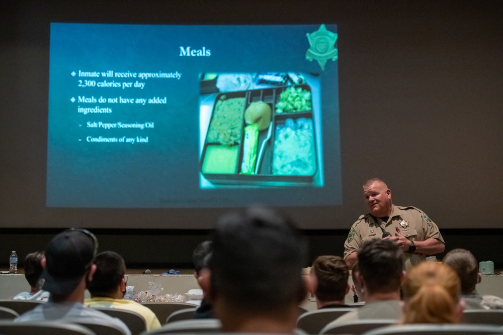 Airmen attend DUI deterrence training
