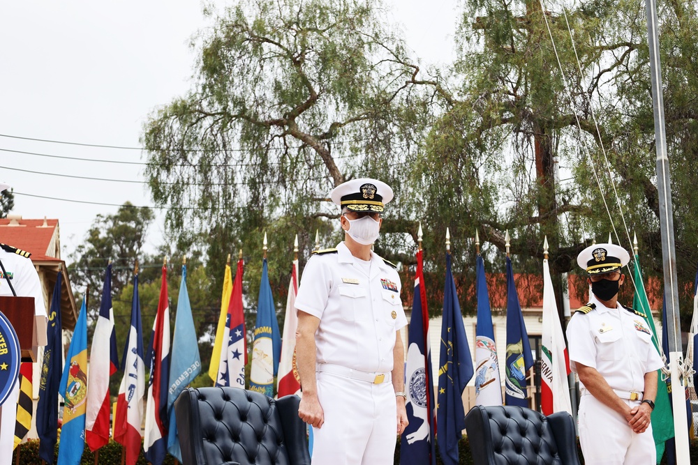 Naval Medical Forces Pacific Commander Presides Over Naval Health Research Center Change of Command