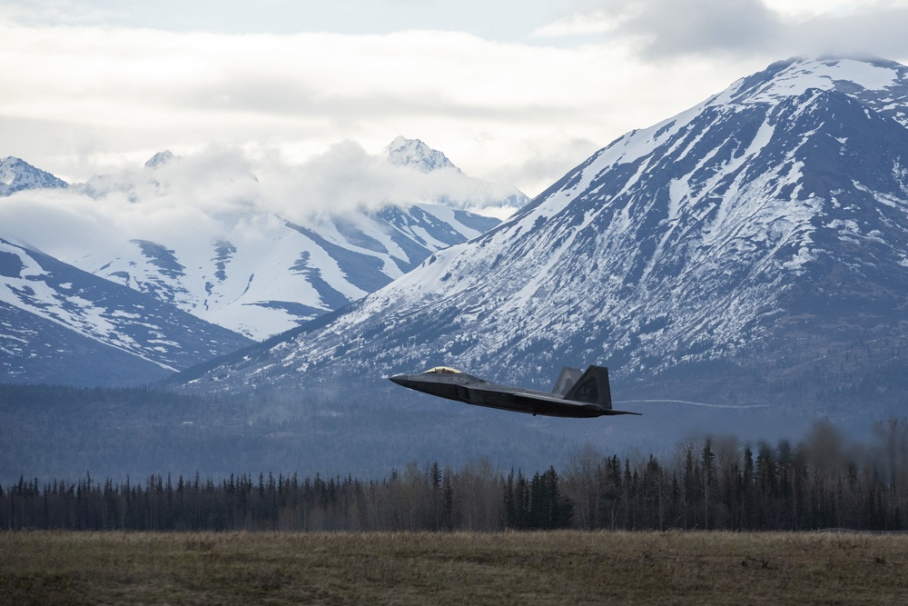 Northern Edge 21 flight operations at JBER, Alaska