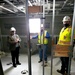 Leaders review barracks construction at Fort McCoy