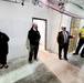 Leaders review barracks construction at Fort McCoy