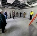 Leaders review barracks construction at Fort McCoy