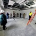 Leaders review barracks construction at Fort McCoy
