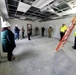 Leaders review barracks construction at Fort McCoy