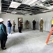 Leaders review barracks construction at Fort McCoy