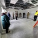 Leaders review barracks construction at Fort McCoy