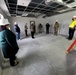 Leaders review barracks construction at Fort McCoy
