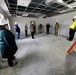 Leaders review barracks construction at Fort McCoy