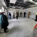 Leaders review barracks construction at Fort McCoy