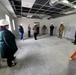 Leaders review barracks construction at Fort McCoy