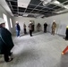 Leaders review barracks construction at Fort McCoy