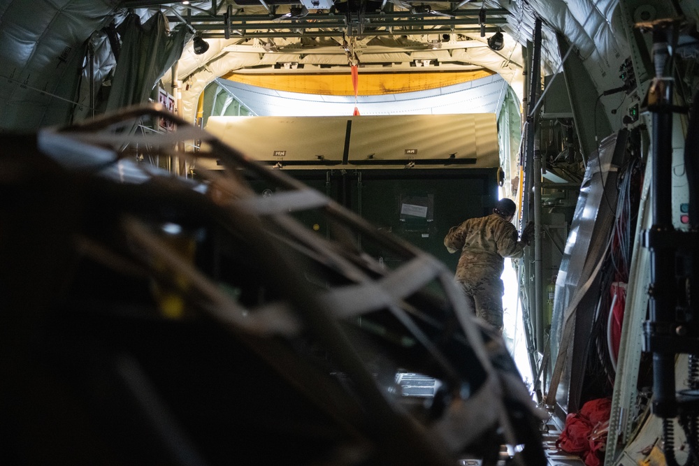 The 36th Airlift Squadron demonstrates Agile Combat Employment capabilities during Samurai Readiness Inspection