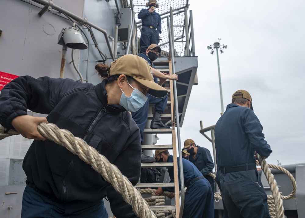 USS ESSEX Underway Operations