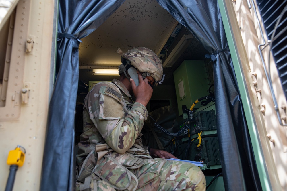 73rd Sig Co DTSB FTX: Comms Check