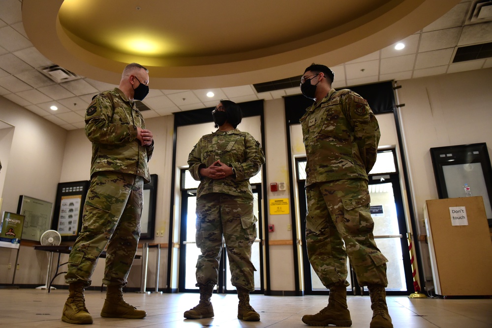7 AF leadership recognized, mentored Wolf Pack Airmen
