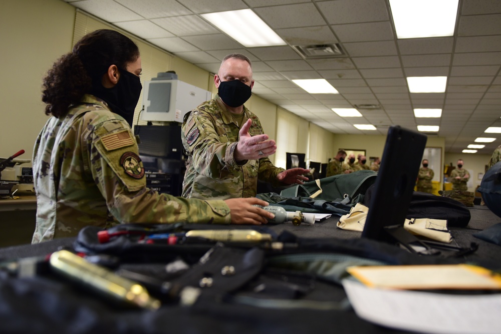 7 AF leadership recognized, mentored Wolf Pack Airmen