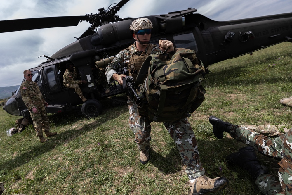 Special Forces from North Macedonia and the U.S. head to the field for Trojan Footprint 21