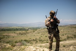 Special Forces from North Macedonia and the U.S. head to the field for Trojan Footprint 21 [Image 11 of 26]