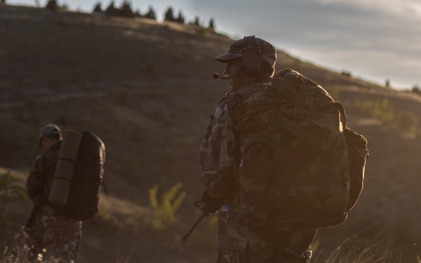 Special Forces from North Macedonia and the U.S. head to the field for Trojan Footprint 21