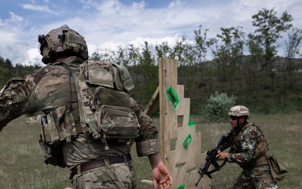 Special Forces from North Macedonia and the U.S. head to the field for Trojan Footprint 21