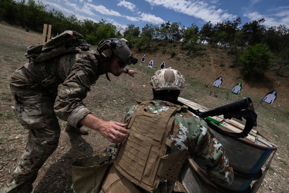 Special Forces from North Macedonia and the U.S. head to the field for Trojan Footprint 21