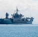 USS Mt. Whitney Departs Gaeta